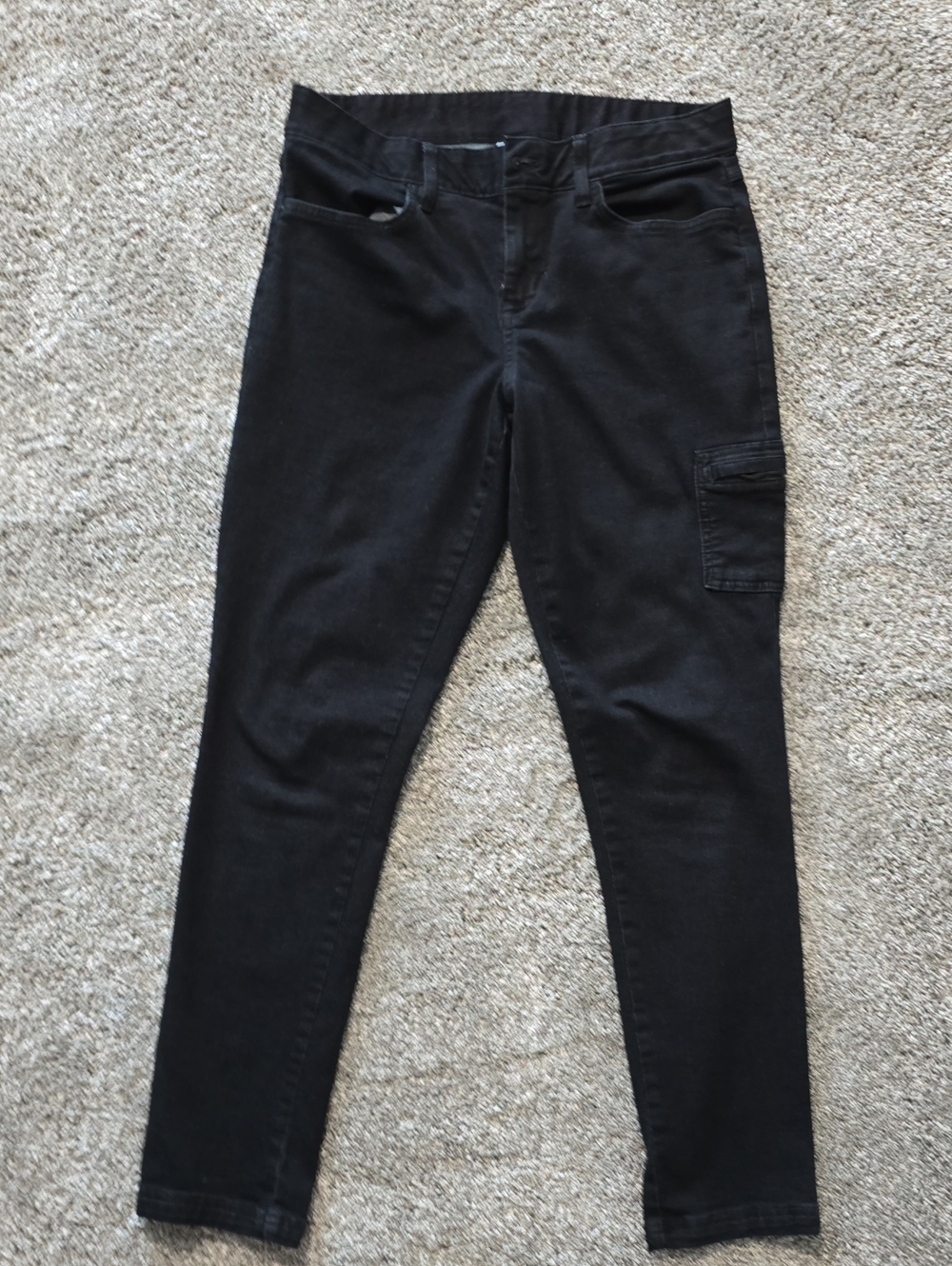 Columbia Women’s Black Skinny Cargo Jeans